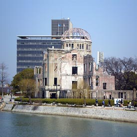 Le Genbaku, dôme de la bombe atomique d’Hiroshima